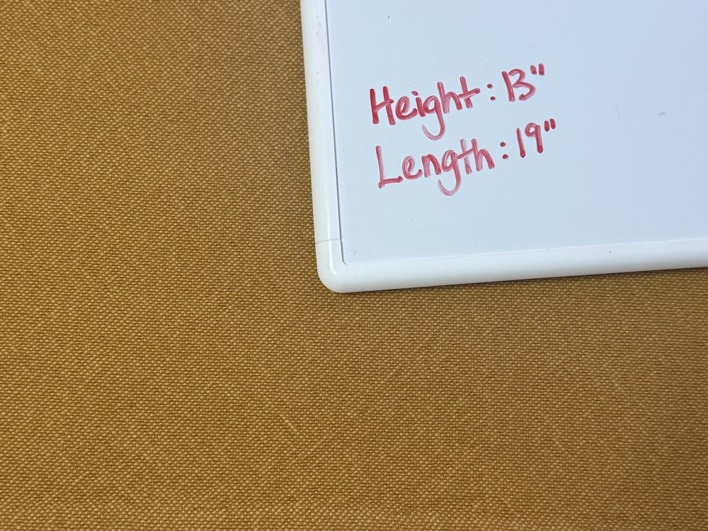 4 Pack Mustard 100% Cotton Placemats From Pier 1
